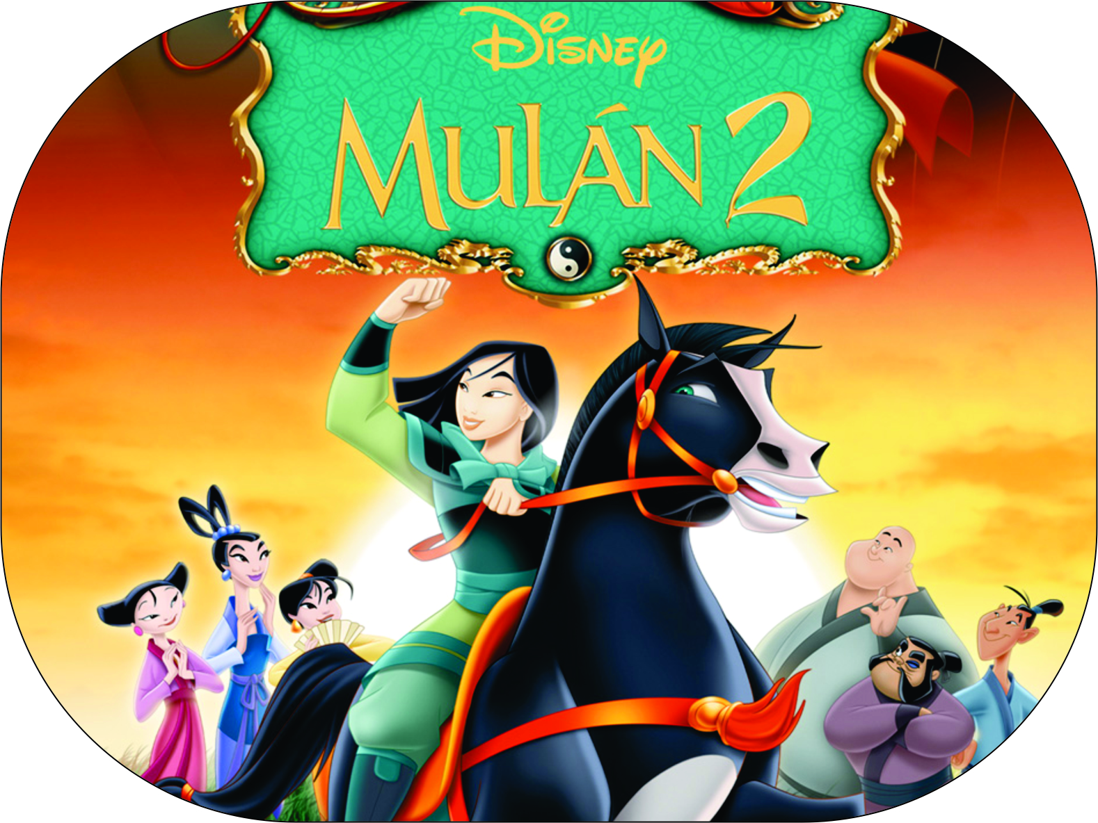 TAPETE PLAST. P/ALIMENTOS MULAN          (MULAN 2)
