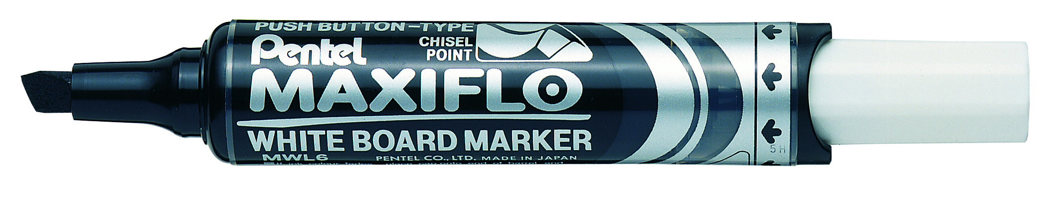MARCADOR P/PIZARRON NGRO MAXIFL. MWL6A