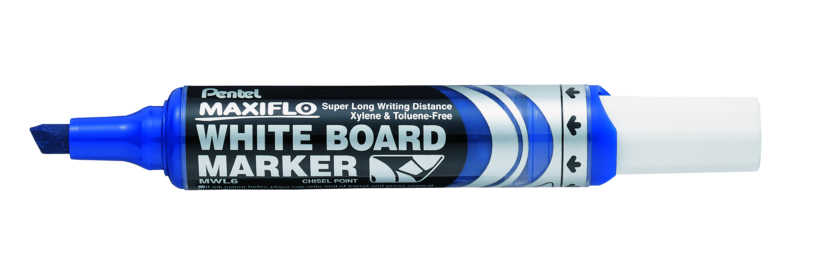 MARCADOR P/PIZARRON AZUL   MAXIFL.PENTEL