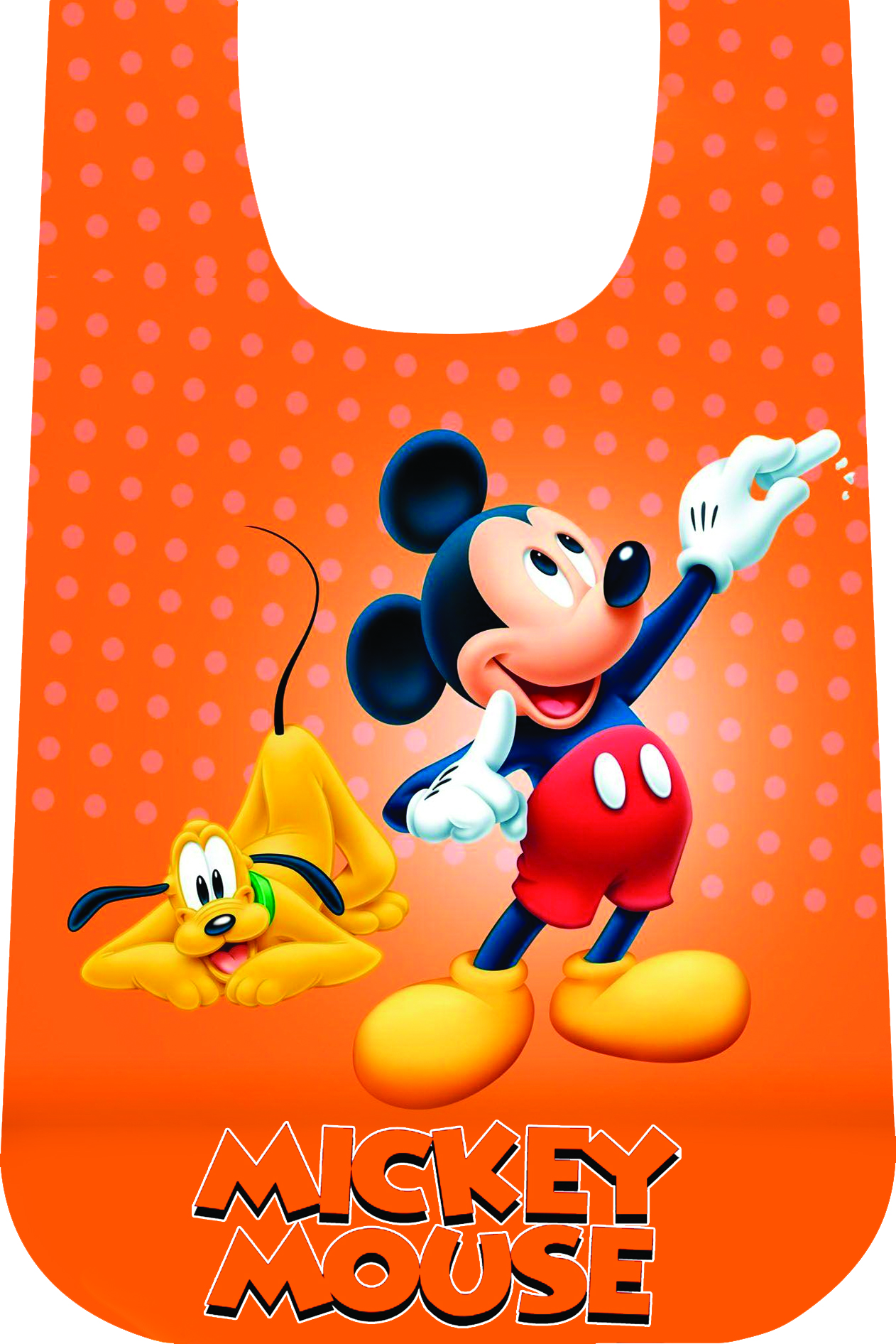 MANDIL INFANTIL PLAST.T/CAMIS.MICKEY MOU