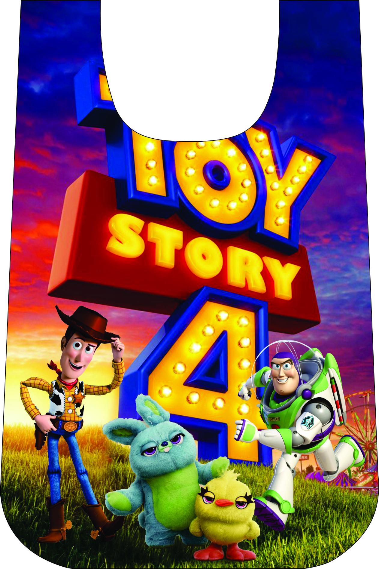 MANDIL INFANTIL PLAST.T/CAMIS.TOY STORY