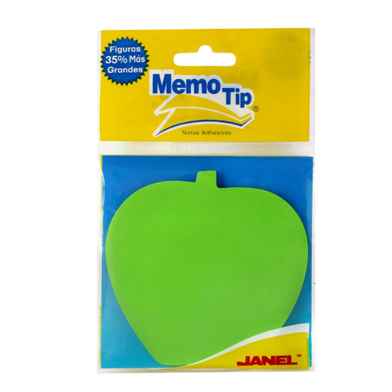BLOCK POST-IT FIG.MANZANA PREM.50H JANEL