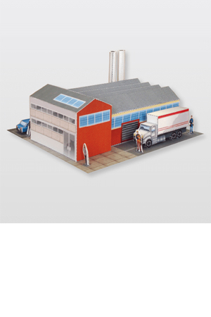 MAQUETA EDIFIC.PUBLIC.FABRICA        RAF 915800 NO.35