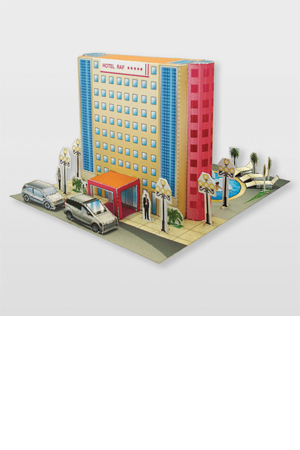 Z MAQUETA EDIFIC.PUBLIC.HOTEL 5 ESTRELLA 915862 NO.41 RAF