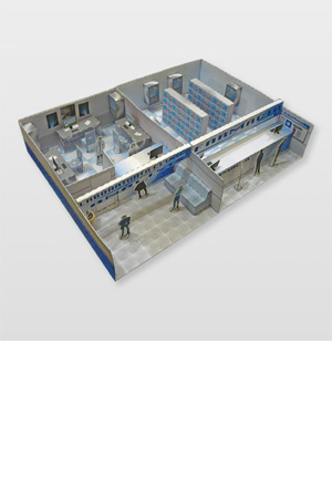 MAQUETA LABORATORIO CLINICO   C/03   RAF 901629 3040581 LCM
