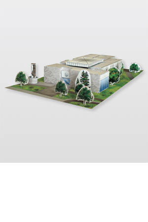 MAQUETA EDIFIC.PUBLIC.MUSEO NAC. DE ANT. 915534 NO.8 RAF M.NA