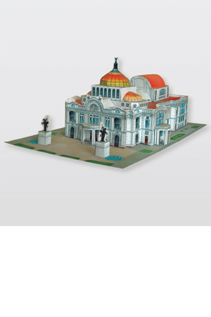 MAQUETA EDIFIC.PUBLIC.PALACIO BELLAS ART 915510 NO.6 RAF PALA