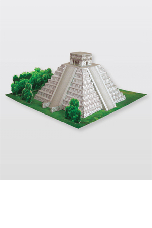 MAQUETA EDIFIC.PUBLIC.PIRAMIDE CHICHEN-I 915503 NO.5 RAF PIRA