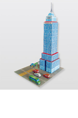 MAQUETA EDIFIC.PUBLIC.TORRE  LATINOAMER. 915466 NO.1 RAF TORR