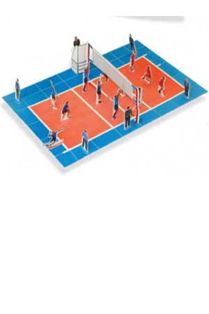 MAQUETA SPORT   VOLEYBOL       SURT.MERQ
