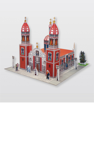 MAQUETA EDIFIC.PUBLIC.IGLESIA COLONIAL   915770 NO.32 RAF