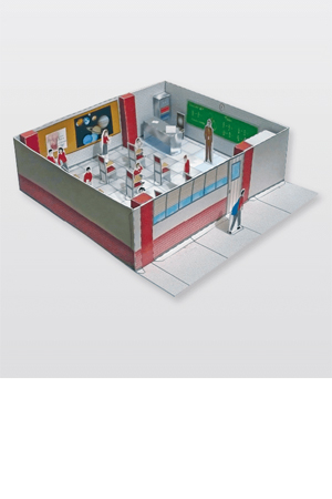 MAQUETA ESCOLAR AULA          C/03   RAF 901612 AEM