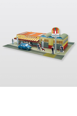 MAQUETA EDIFIC.PUBLIC.MERCADO        RAF 915855 NO.40