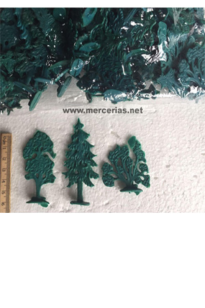 MAQUETA CLASICA PLAN.Y ARBOLES SURT.MERQ