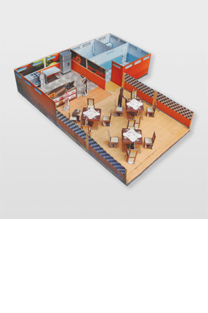 MAQUETA RESTAURANTE           C/03   RAF 901865 RM
