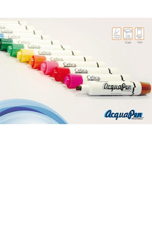 MARCADOR AGUA ACQUAPEN   C/12 COL. CELIC 312231 CO-882-BP COL