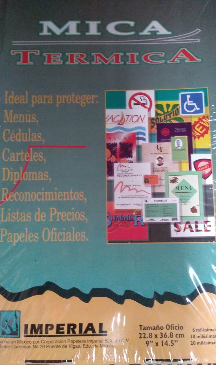 MICAS CARTA 20ML 22.8X29.2      IMPERIAL 5811 5813 5861