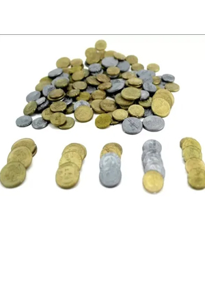 JUEGO DIDACT.PLAST.MONEDAS C/096    MERQ MDMP0122 $10,$5,$2,$