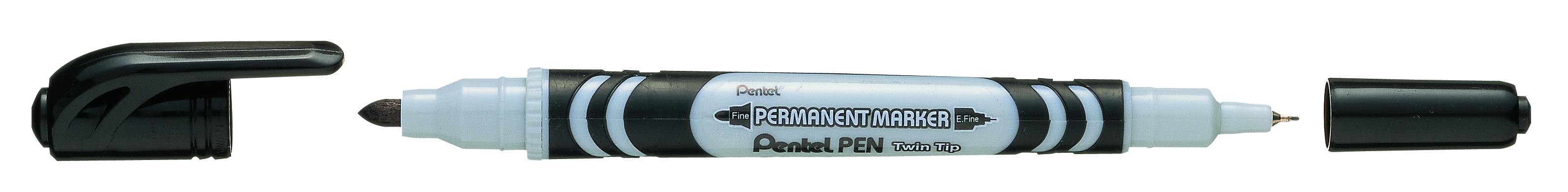 MARCADOR PERMANENT. DP NEGRO      PENTEL 043869 043876 N75W-A