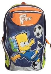 MOCHILA ESCOLAR SIMPSONS NA-9139    AZPE 500269