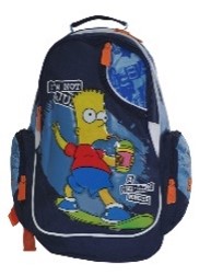 MOCHILA ESCOLAR SIMPSONS NA-9332    AZPE 502195