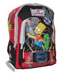 MOCHILA ESCOLAR SIMPSONS NA-9340    AZPE 502270