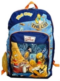 MOCHILA ESCOLAR SIMPSONS NA-9418    AZPE 503055