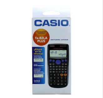 CALCULADORA CIENT. 10 DIG.FX-82LA-BK CAS 089896 FX-82LA PLUS-