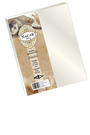 Z PAPEL CTA NACAR PETALO 1/CARA C/100H J 752276 2063-6A-1 110