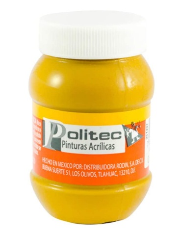 PINTURA ACRILICA 100ML OCRE   C/06 POLIT