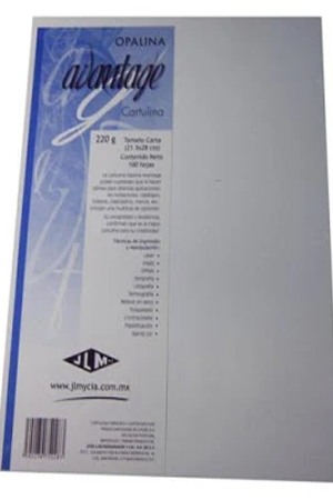 PAPEL OPALINA T/O BLANCO 100H        JLM 754560 754607 2242-1