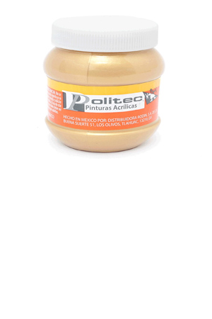 PINTURA ACRILICA 250ML ORO       POLITEC