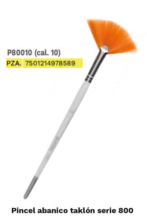 PINCEL DE MADERA PLANO #10 P80010 BARRIL