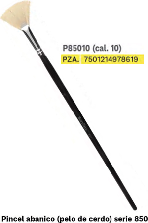 PINCEL DE MADERA PLANO #10 P85010 BARRIL