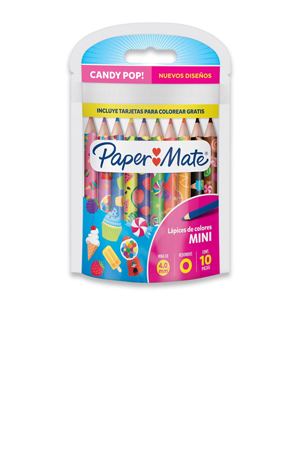 LAPIZ DE COLOR C/10 CORTOS    PAPER MATE