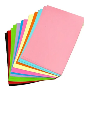PAPEL CTA 500H PASTEL   SURT.       PADI 006396 639(BASE ROJO