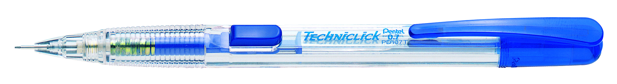 PORTAMINA 0.7MM TECHNICLICK AZUL PD107-C PENTEL (PD107TC)