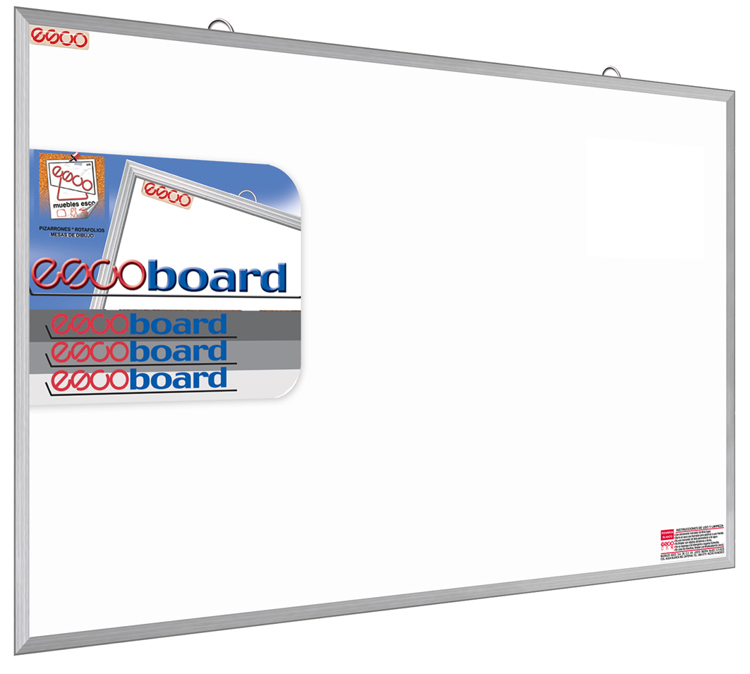 PIZARRON BLANCO MARCO ALUM. 30X060  ESCO PELB060030 ESPESOR 3