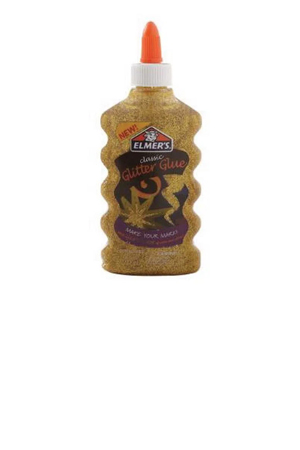 PEGAMENTO C/GLITTER GOLD   177ML ELMER'S