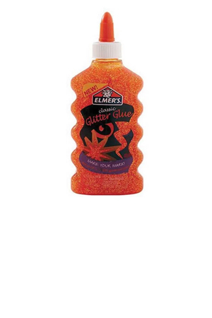 PEGAMENTO C/GLITTER ORANGE 177ML ELMER'S