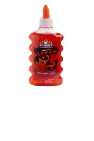PEGAMENTO C/GLITTER RED    177ML ELMER'S