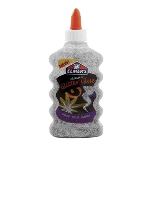 PEGAMENTO C/GLITTER SILVER 177ML ELMER'S 186445 2080850 GLITT