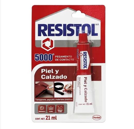 PEGAMENTO CONTACTO 5000 21ML P/CALZADO   465715 RESISTOL