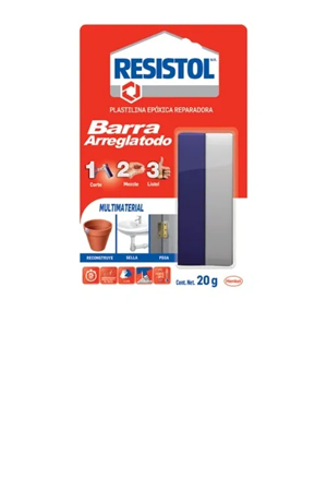 Z PEGAMENTO T/PLASTILINA 20GRS    RESIST 465784 1642866 911 P