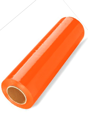 ROLLO PELIC.METAL.P/ENV.53X25 NARANJ.GLM