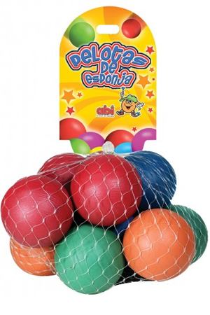 PELOTA #02 1/2 ESPONJA SATELITE MED.C/12
