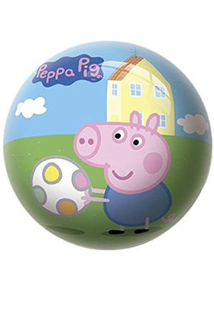 PELOTA #02 1/2 ESPONJA PEPA PIG          103644