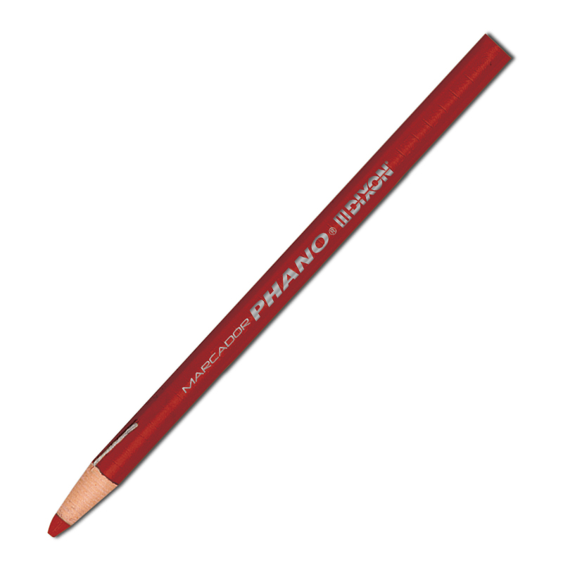 MARCADOR DE CERA PHANO ROJO C/10 DIXON