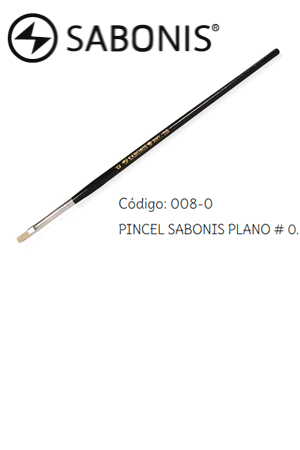 PINCEL DE MADERA SABON.008  PL.# 0