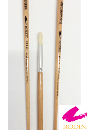 PINCEL DE MADERA REDONDO # 4 6233  RODIN